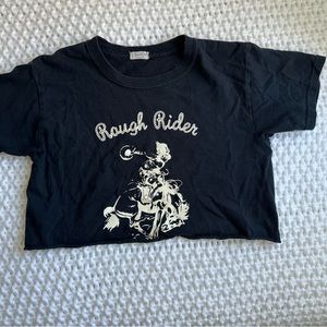 John Galt baby tee cropped